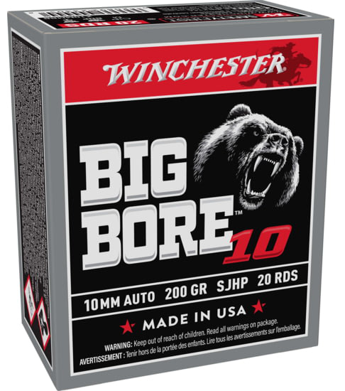 WIN BIGBORE 10MM 200GR JSP 20/10 - Ammunition